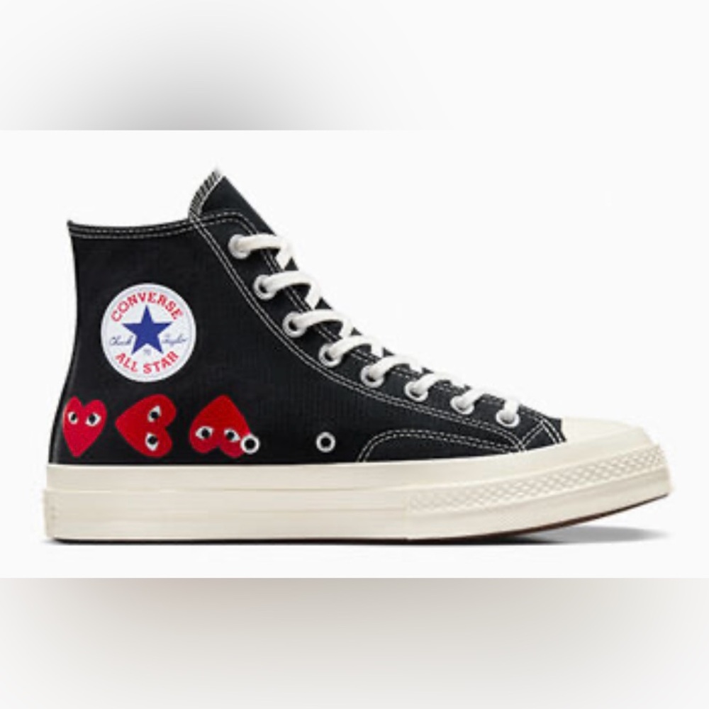 Converse x PLAY Comme des Garçons Chuck 70 Multi Heart - Unisex M 9/W 11